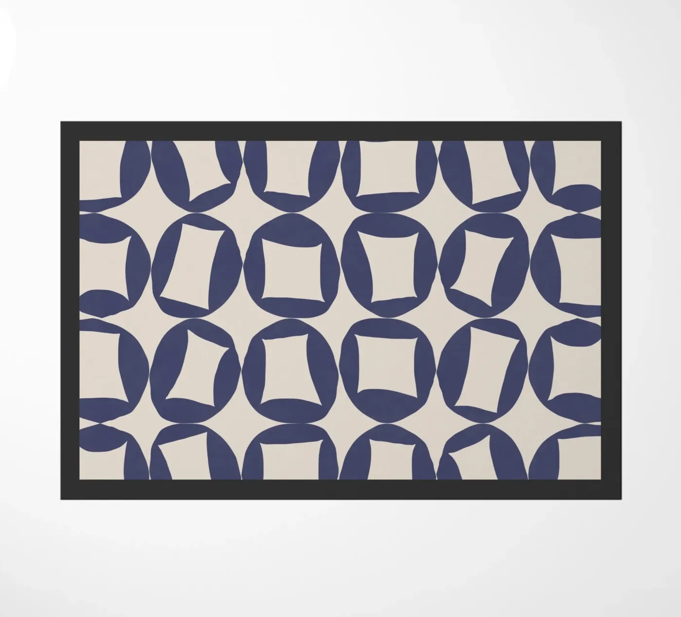 Repetitive pattern 42 Fußmatte von Little Dean
