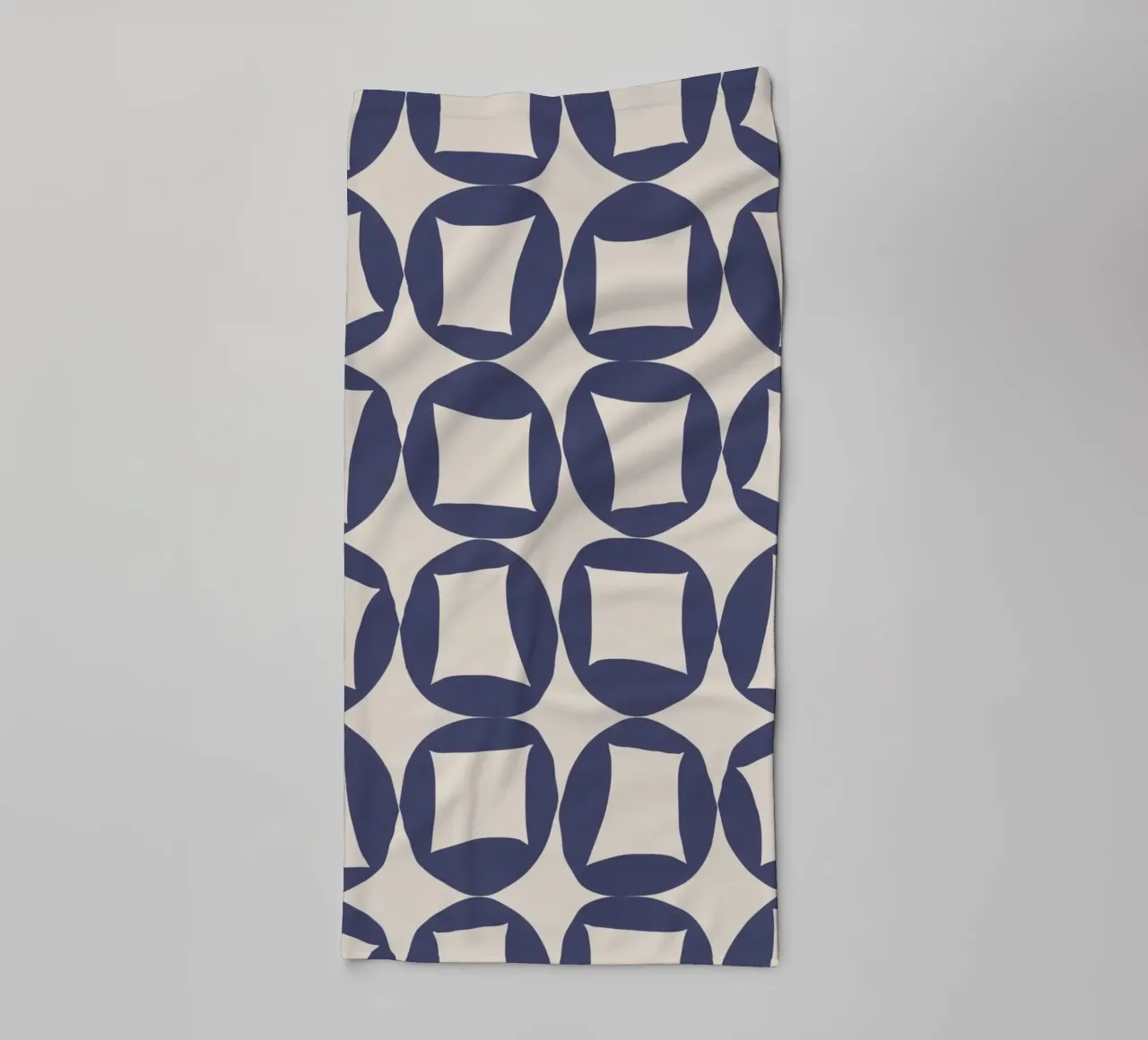 Repetitive pattern 42 towel by Little Dean