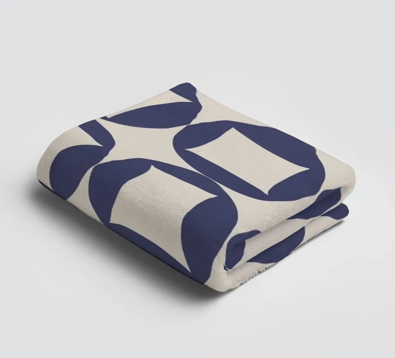 Repetitive pattern 42 towel by Little Dean