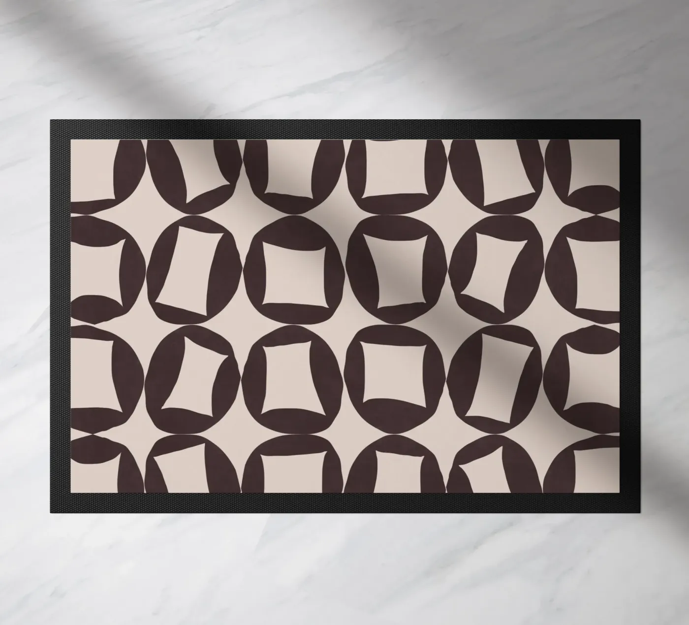 Repetitive pattern 43 doormat by Little Dean