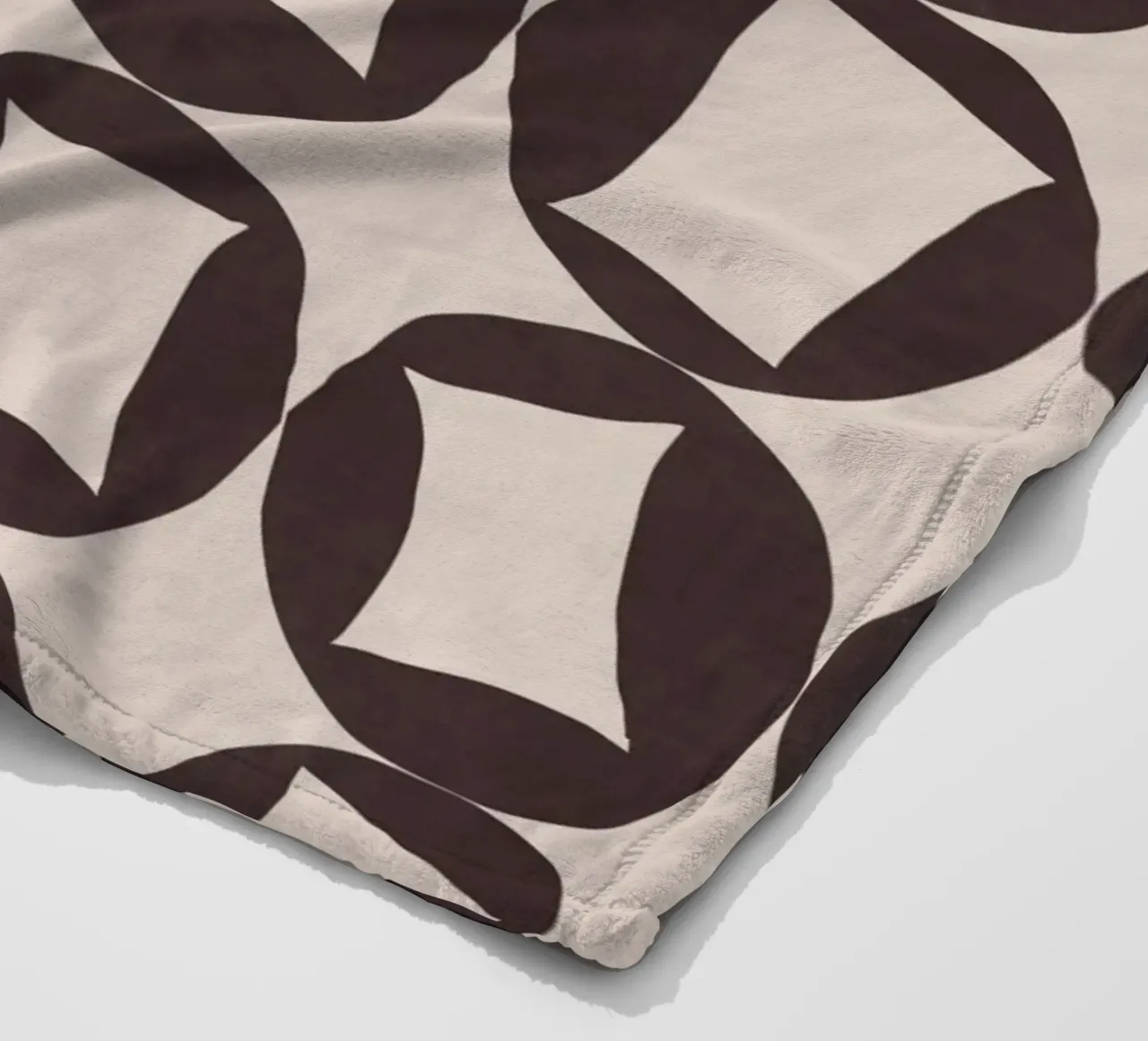 Schema ripetitivo 43 coperta in pile da Little Dean