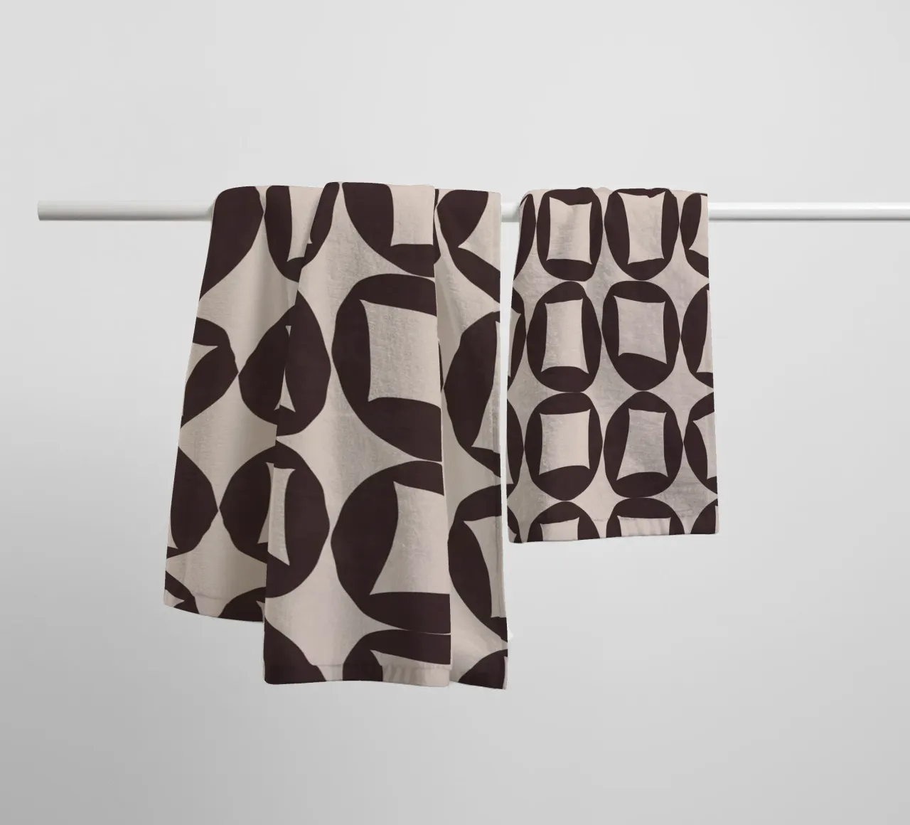Repetitive pattern 43 towel by Little Dean