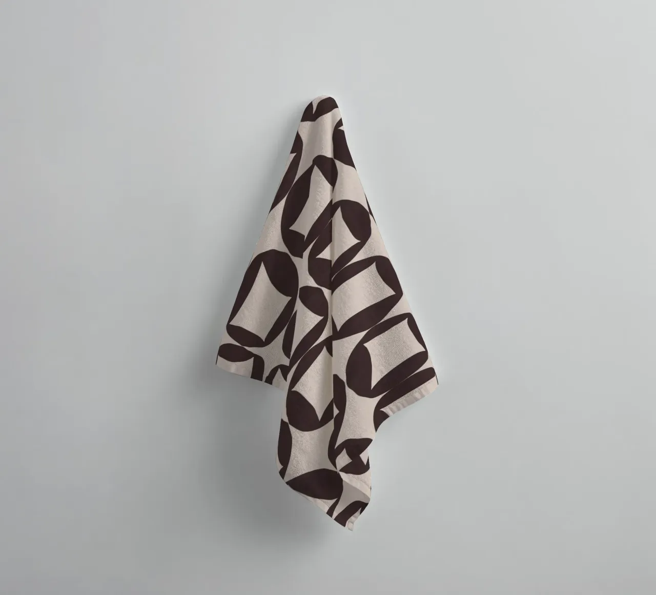 Repetitive pattern 43 towel by Little Dean