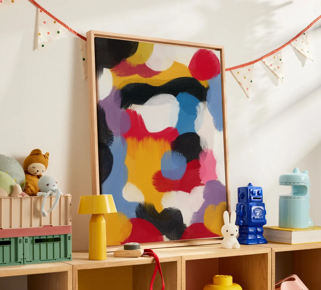 Layering depth 02 canvas by Little Dean