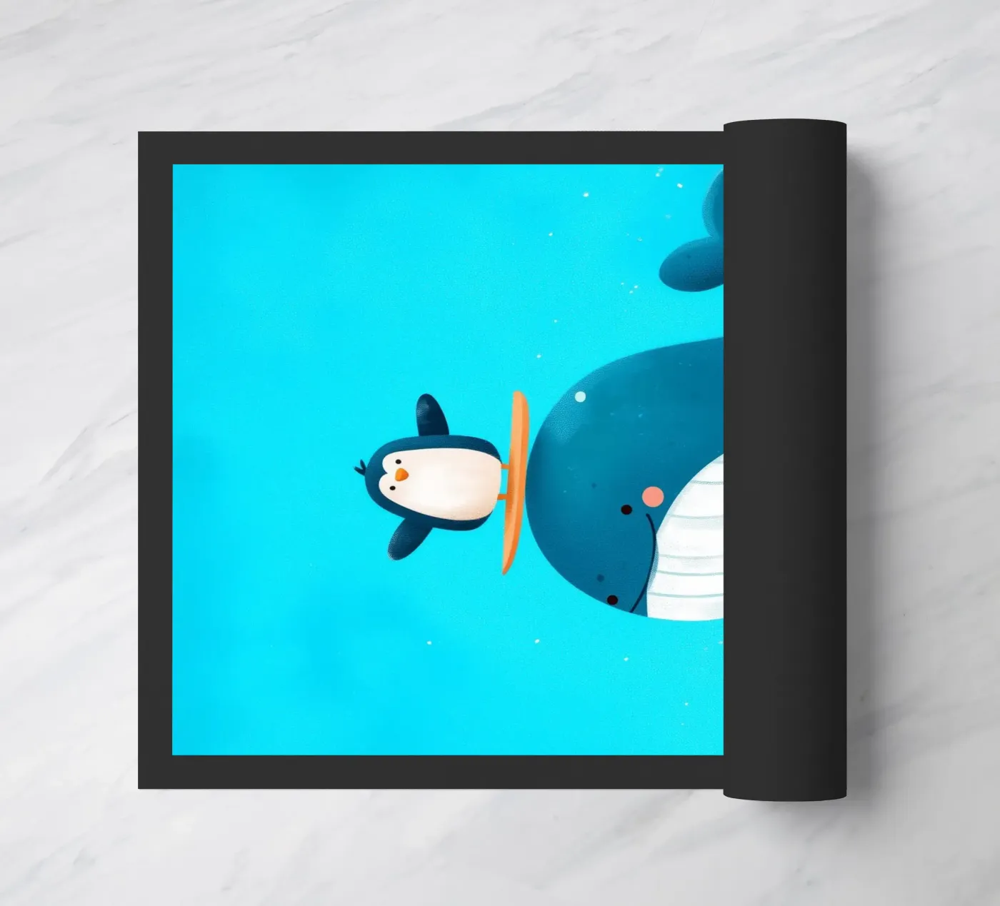 Surf Buddies doormat by Kiara