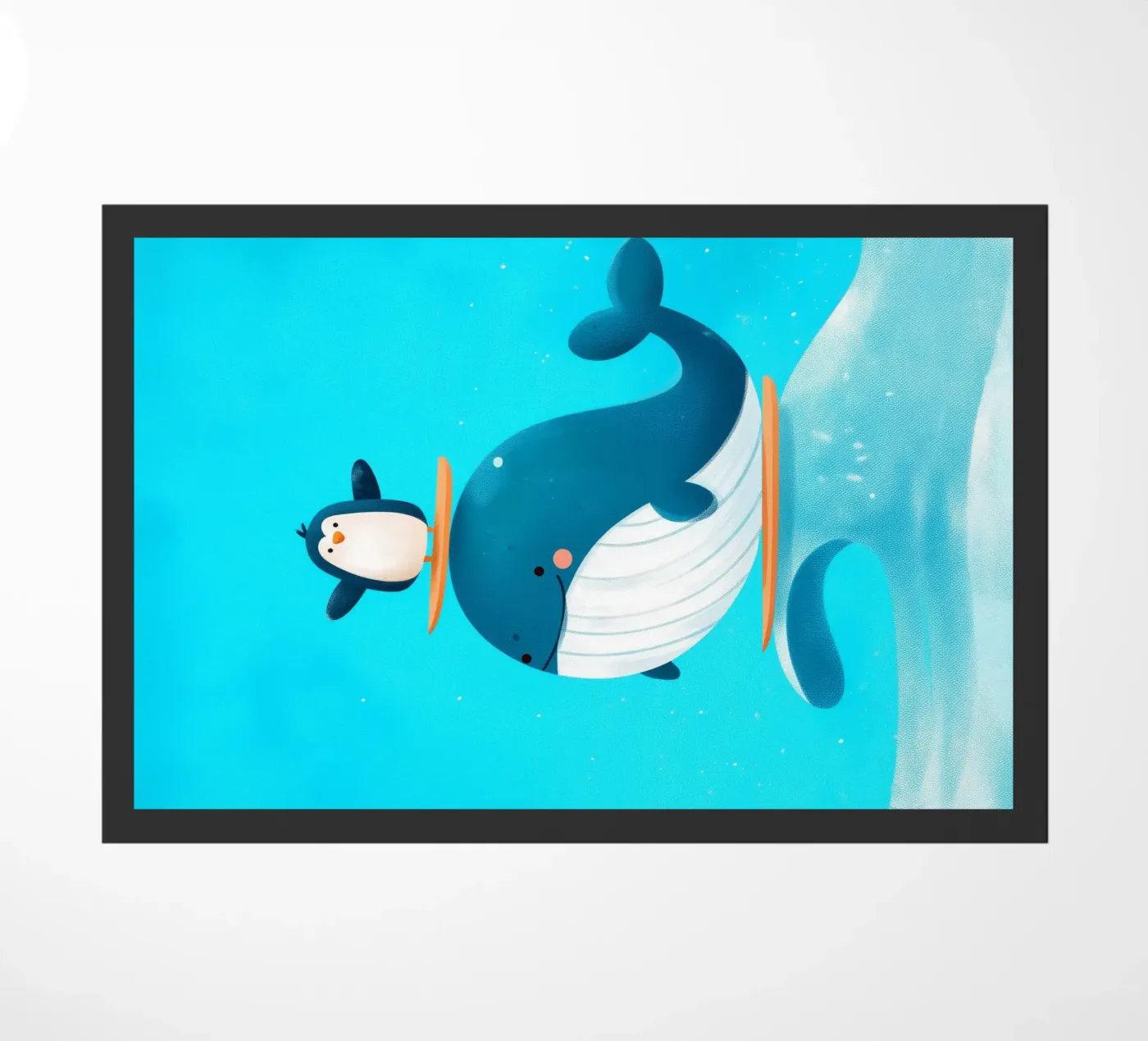 Surf Buddies doormat by Kiara