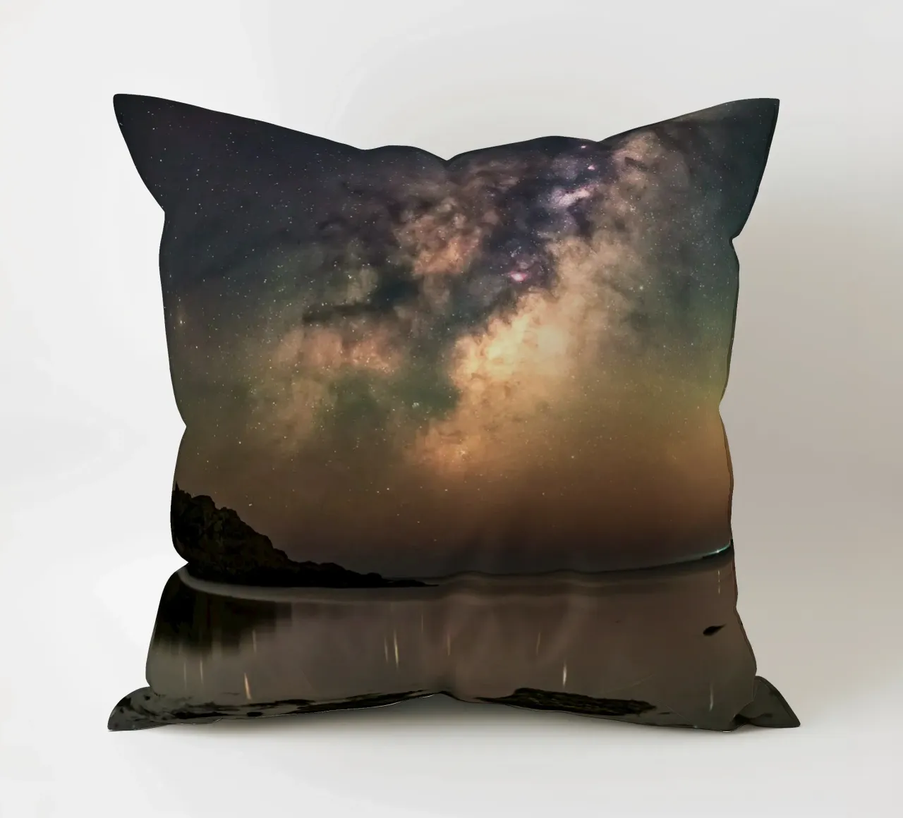 cielo notturno via lattea cuscino da Earthly Visions