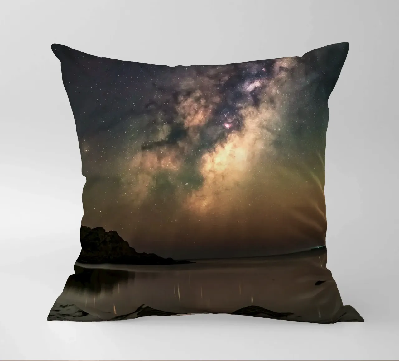 cielo notturno via lattea cuscino da Earthly Visions