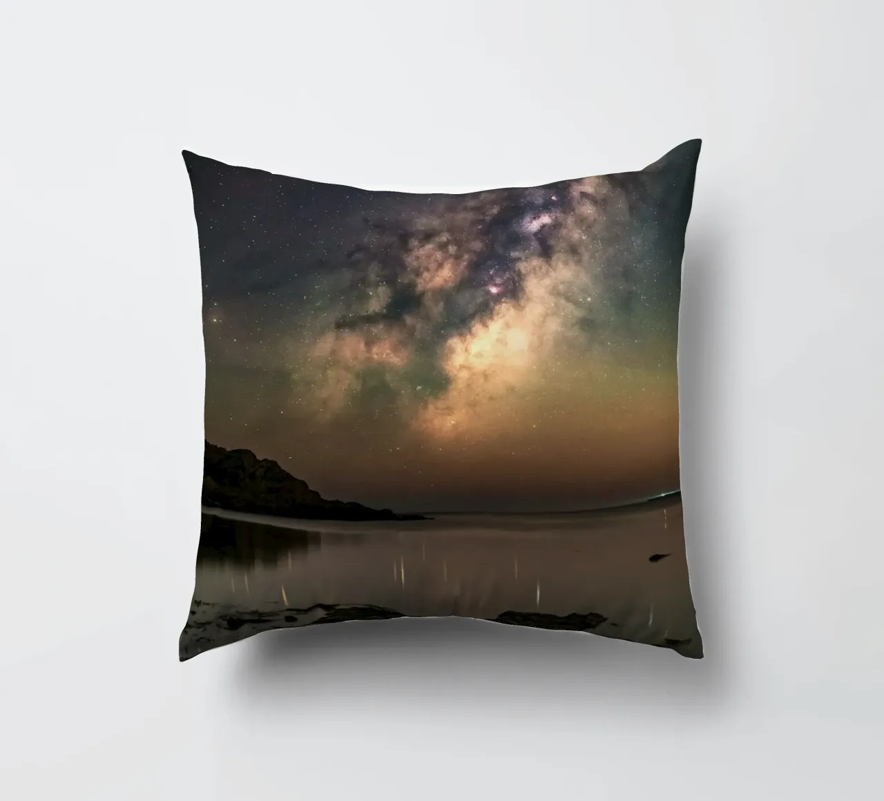 cielo notturno via lattea cuscino da Earthly Visions