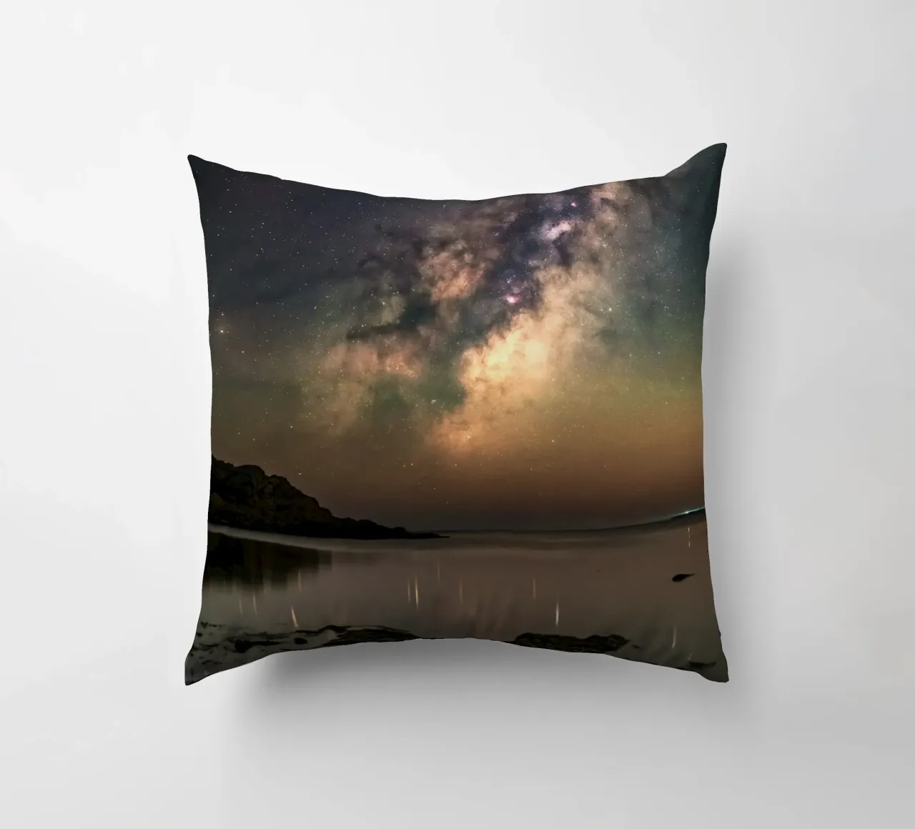 cielo notturno via lattea cuscino da Earthly Visions