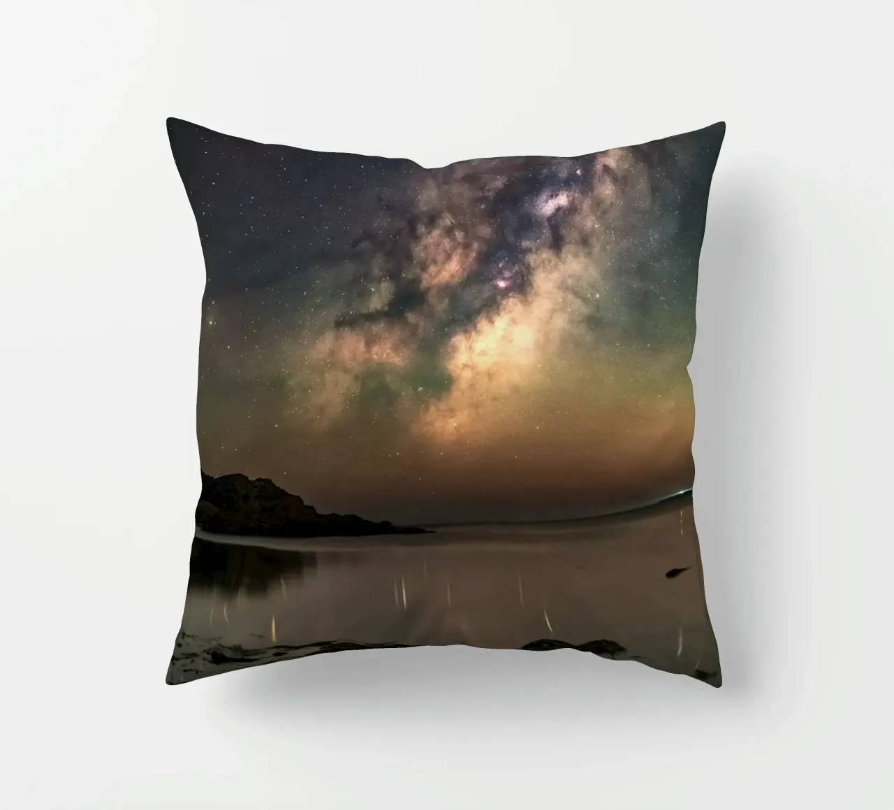 cielo notturno via lattea cuscino da Earthly Visions