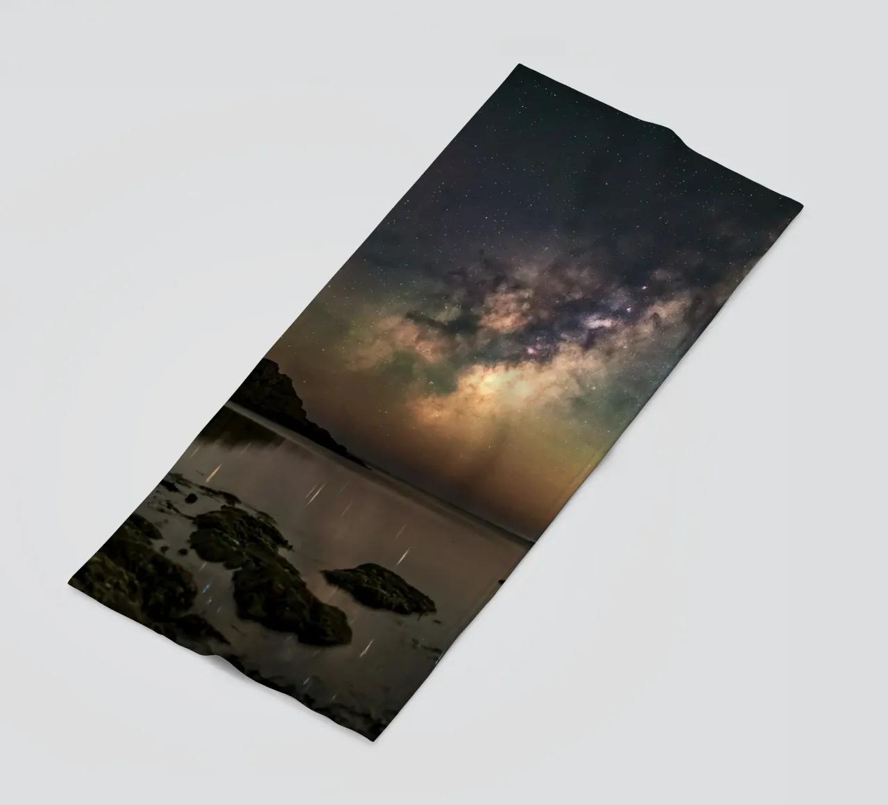 cielo notturno via lattea telo mare da Earthly Visions