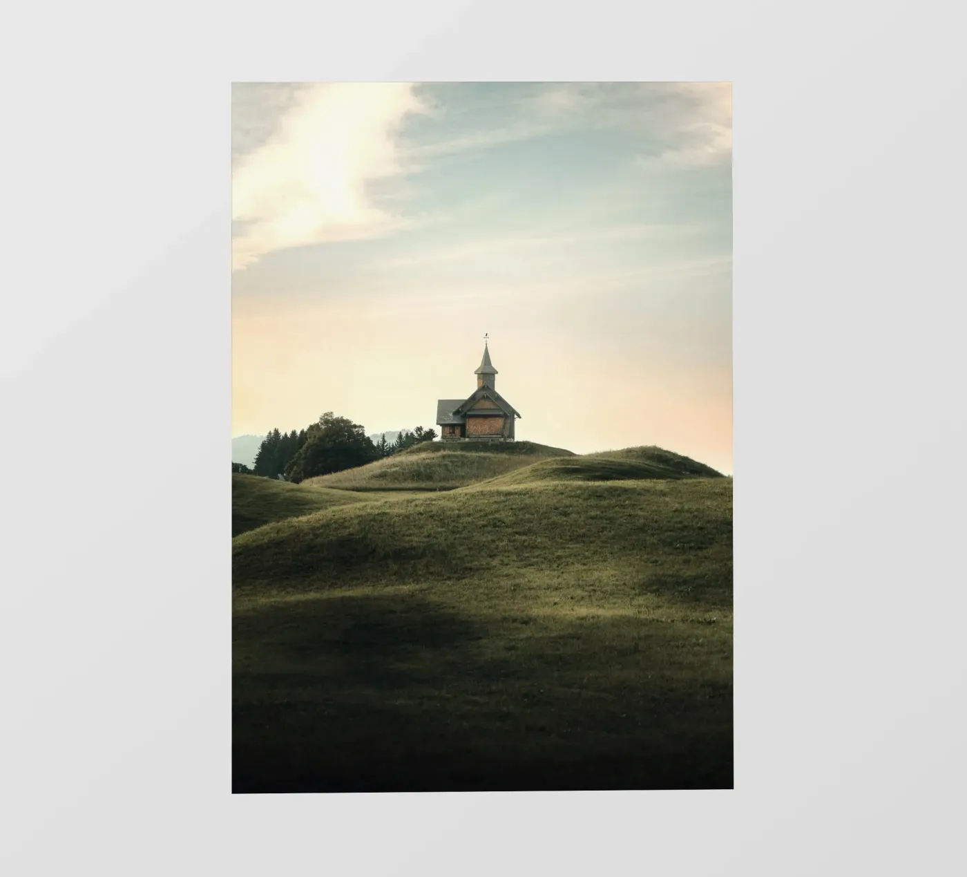 chapel hill Backlit Folie von Earthly Visions