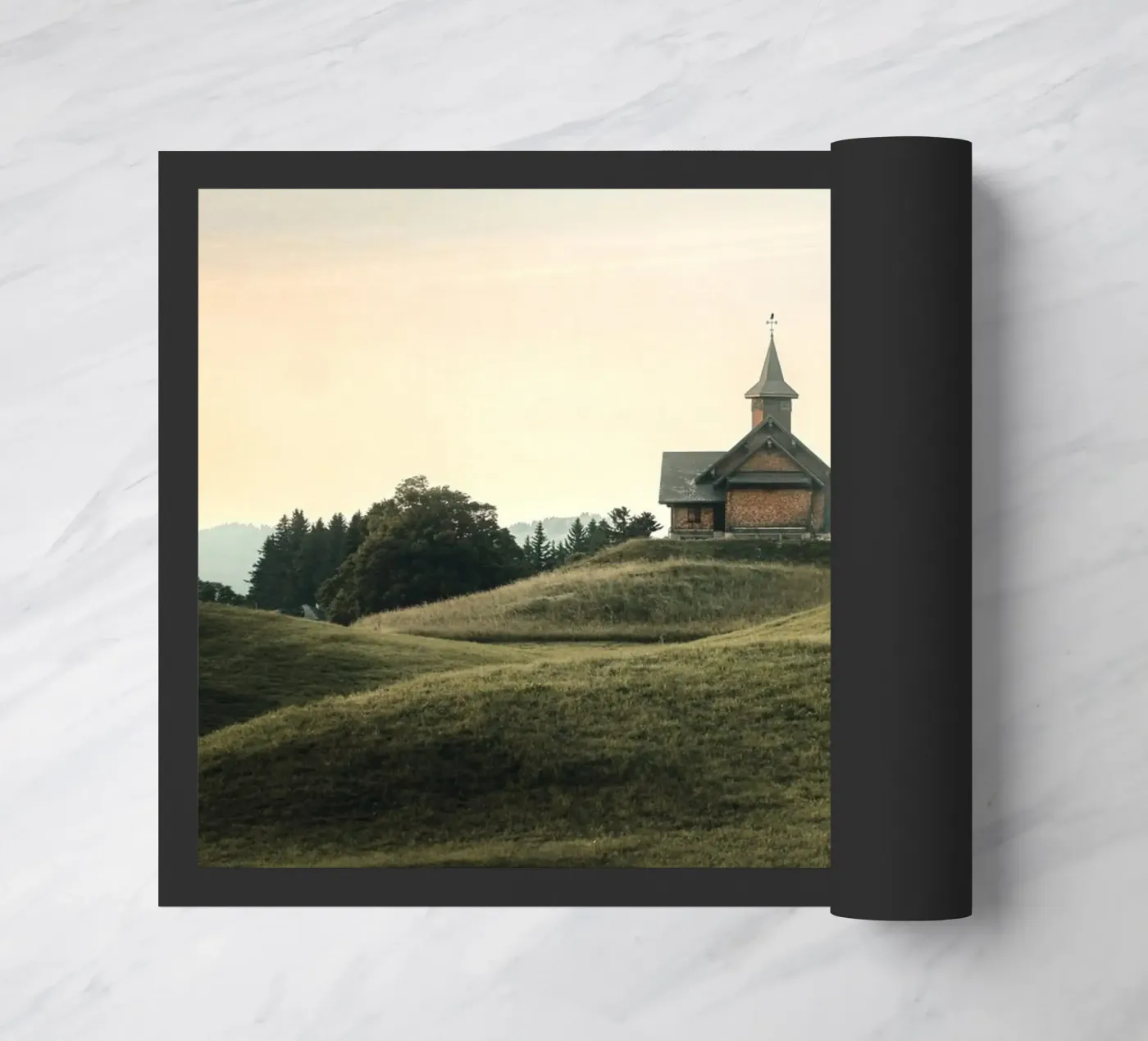 colline de la chapelle paillasson de Earthly Visions