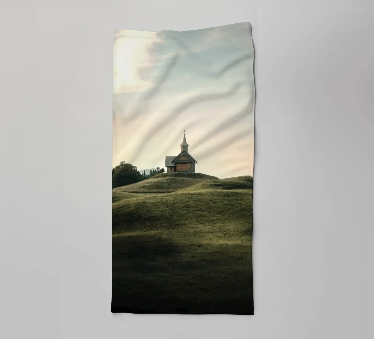 chapel hill badhanddoek van Earthly Visions