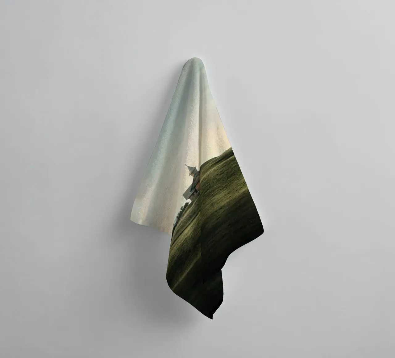 chapel hill badhanddoek van Earthly Visions