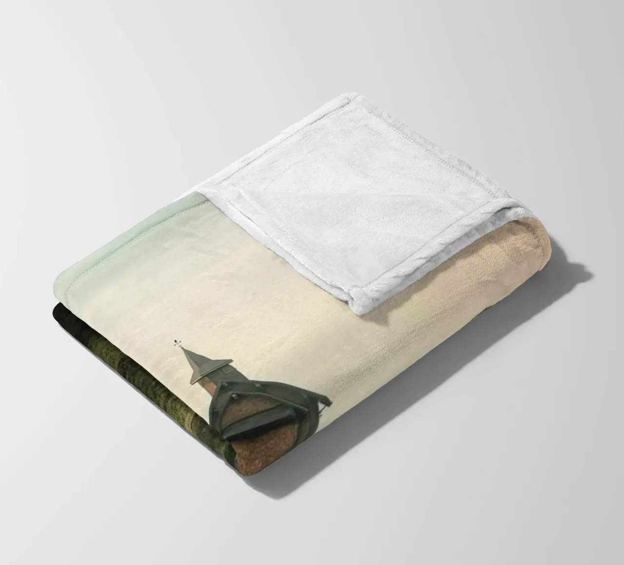 Kapellenhügel Fleecedecke von Earthly Visions