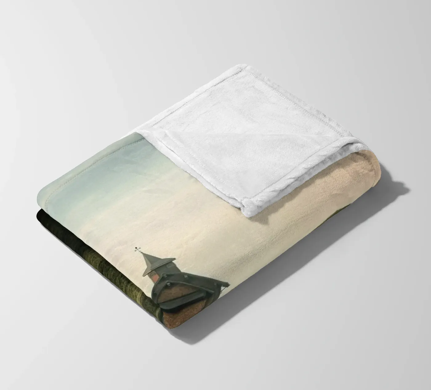 Kapellenhügel Fleecedecke von Earthly Visions