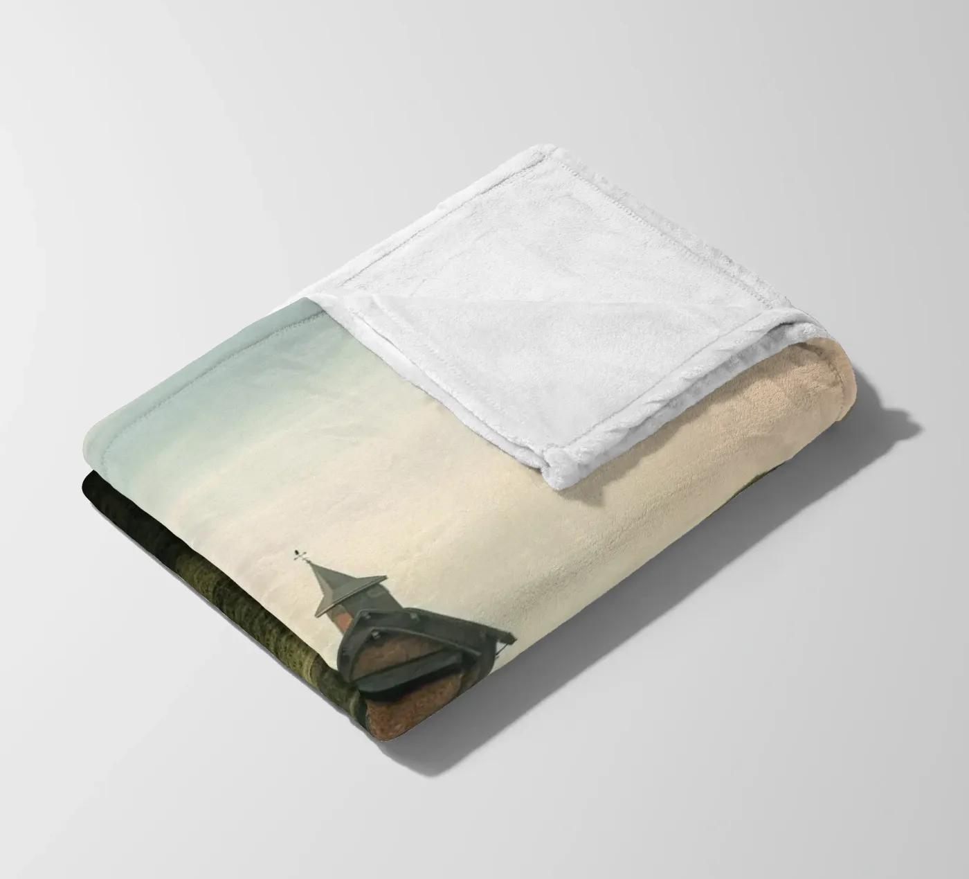 Kapellenhügel Fleecedecke von Earthly Visions