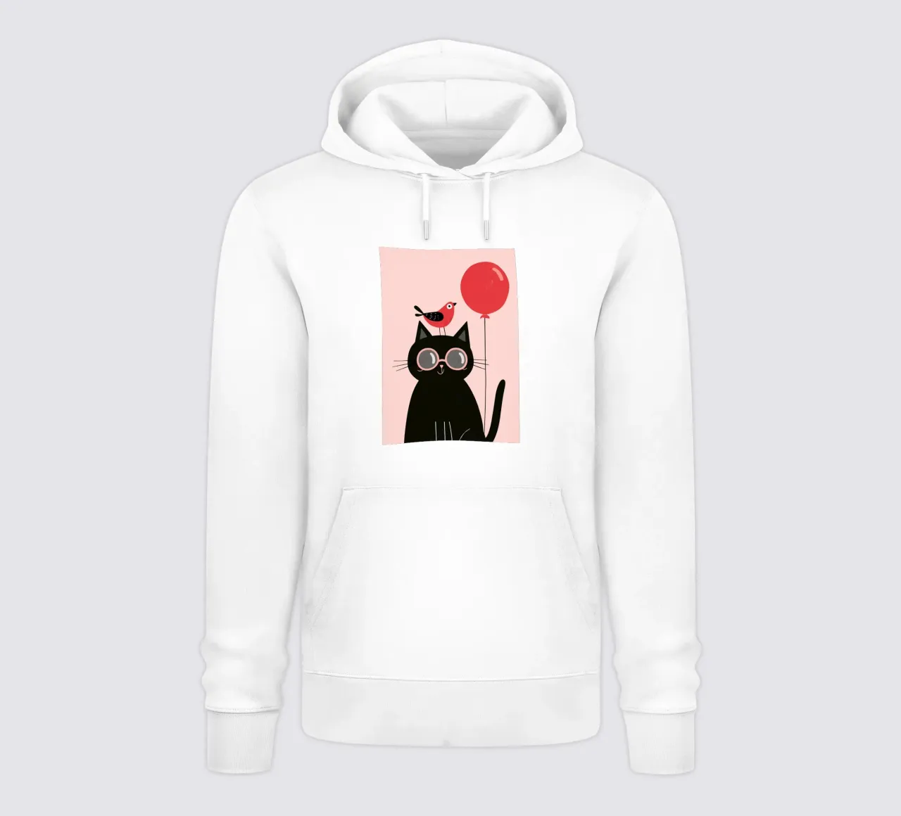 Purr & Tweet felpa con cappuccio da Kiara