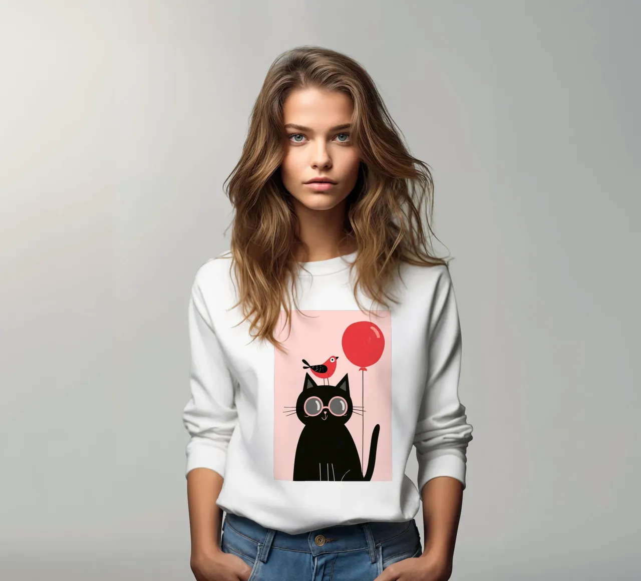 Purr & Tweet felpa da Kiara