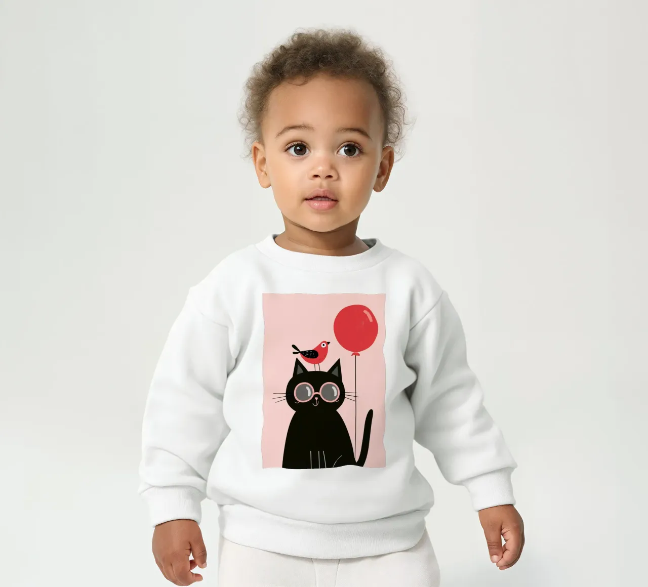 Purr & Tweet felpa neonato da Kiara