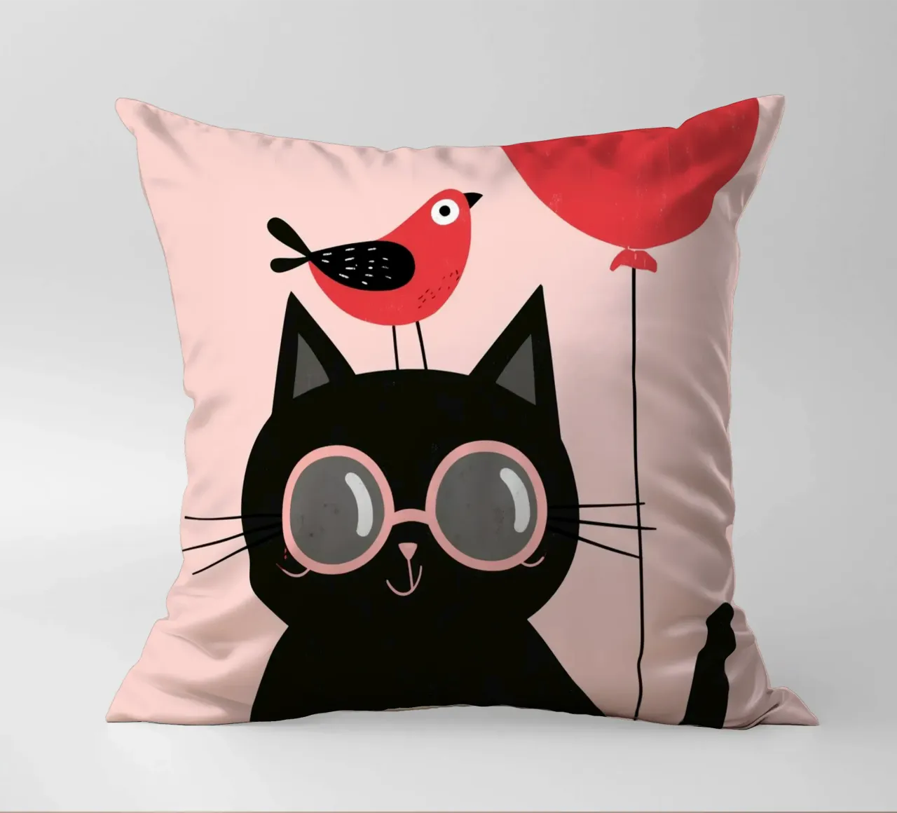 Purr & Tweet cuscino da Kiara