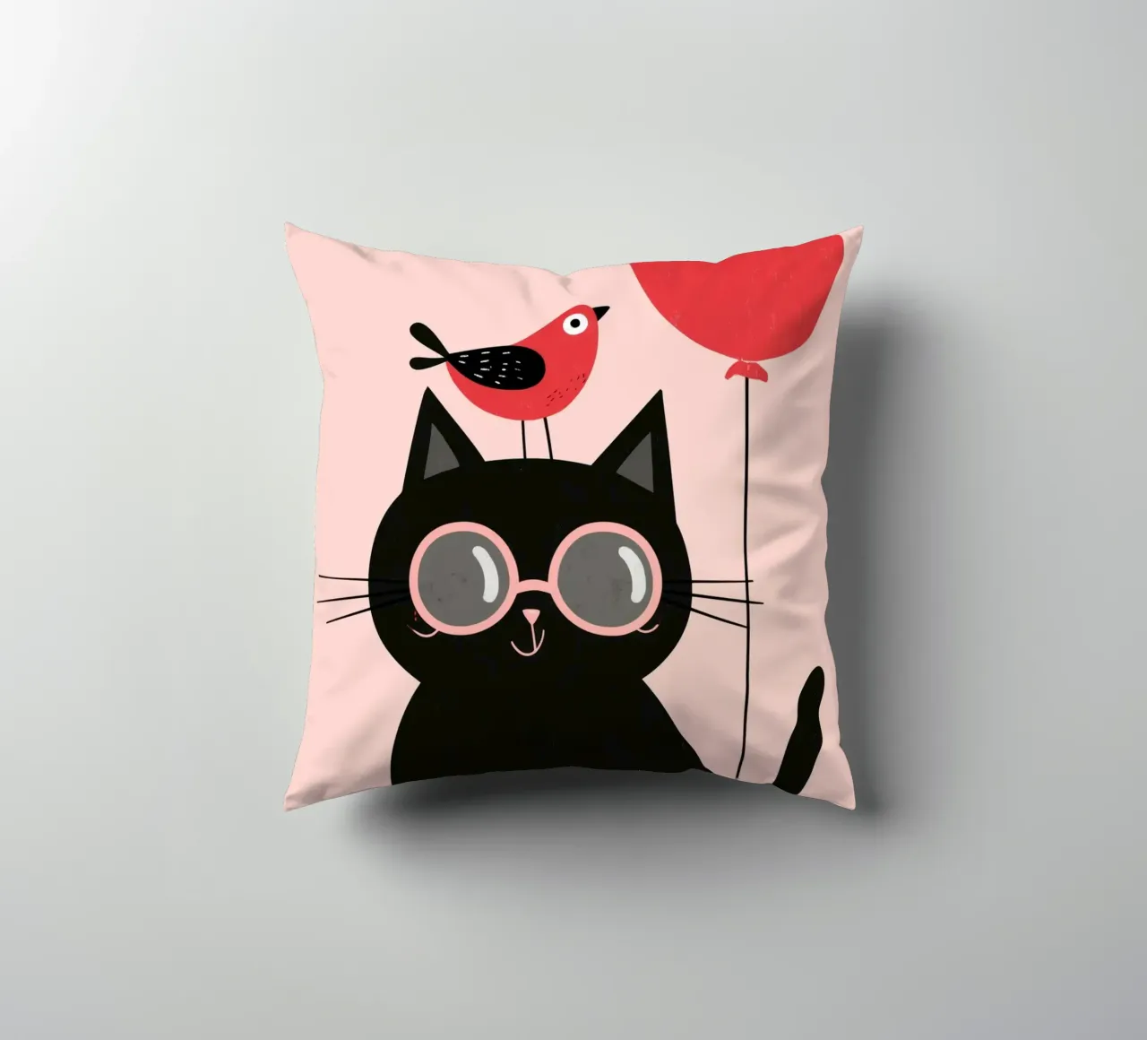 Purr & Tweet cuscino da Kiara