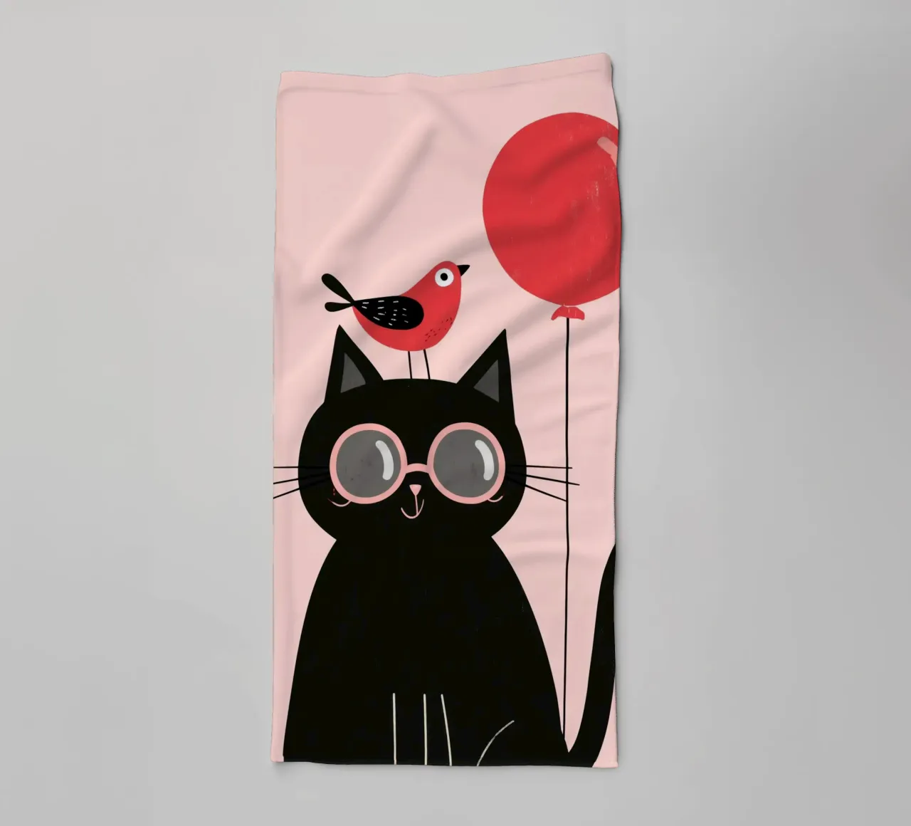 Purr & Tweet asciugamano da bagno da Kiara