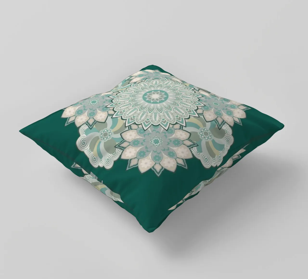 Mandala, qui e ora cuscino da Collection “Esprit Mandala"