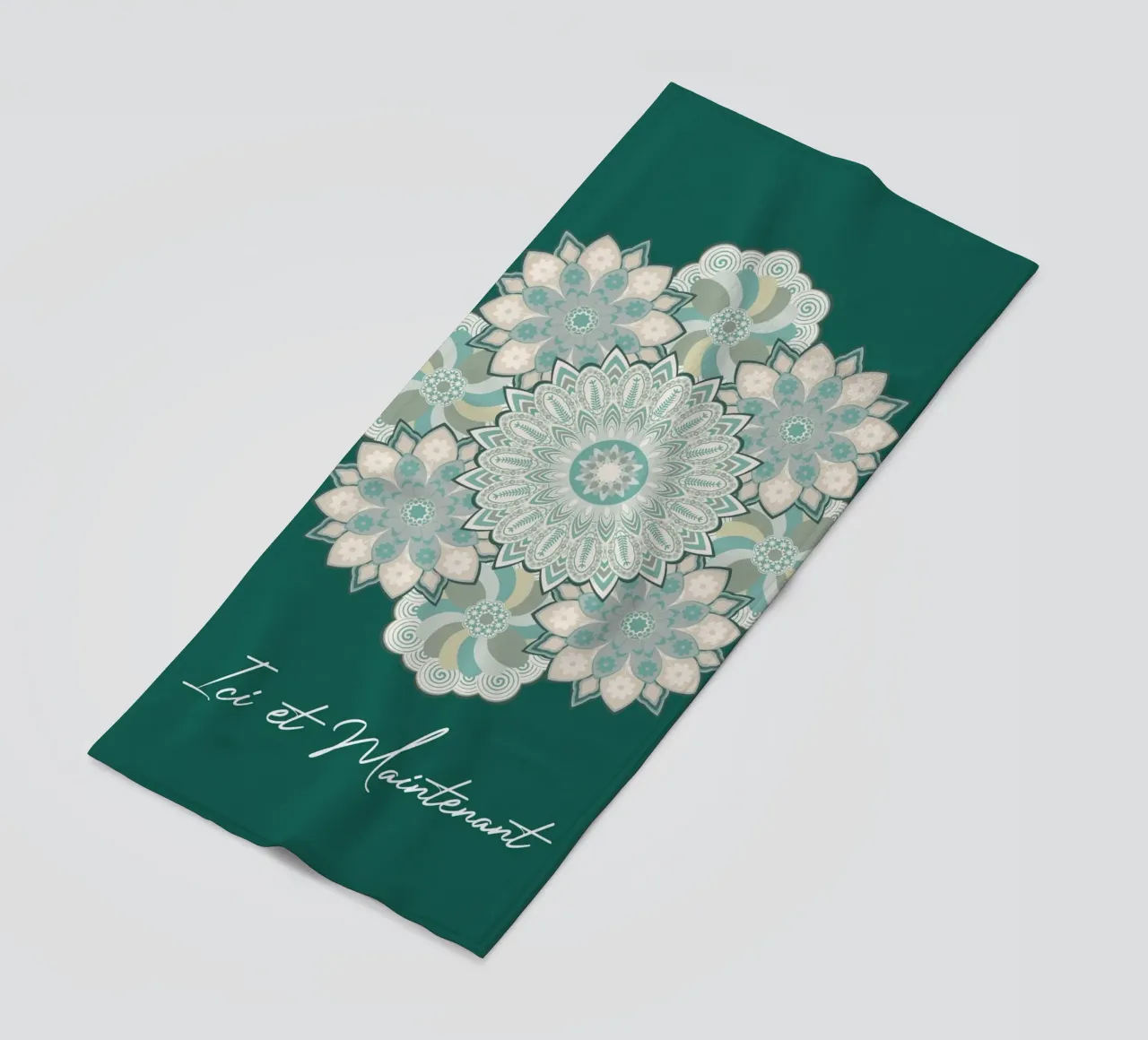 Mandala, qui e ora telo mare da Collection “Esprit Mandala"