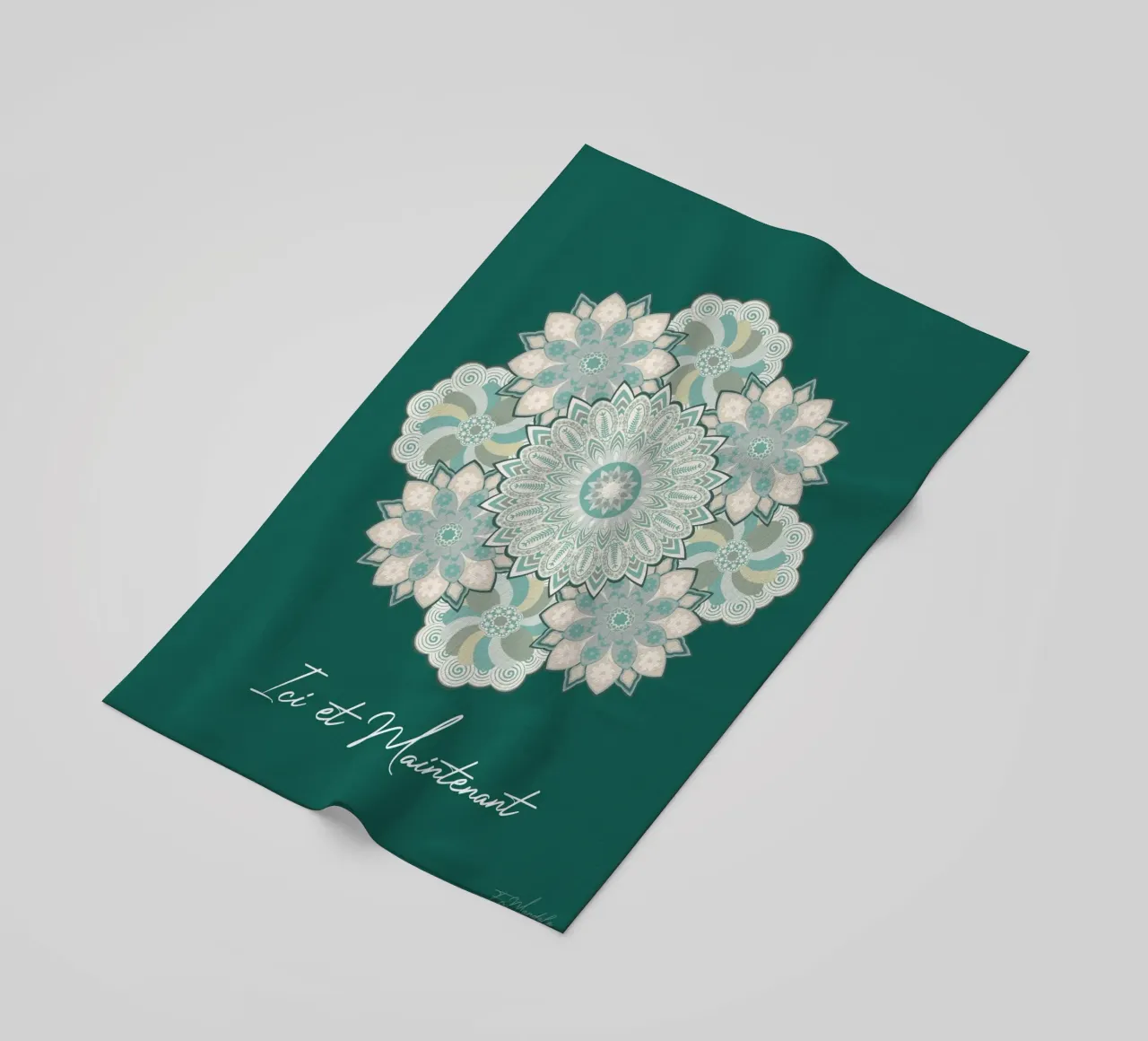 Mandala, qui e ora telo mare da Collection “Esprit Mandala"