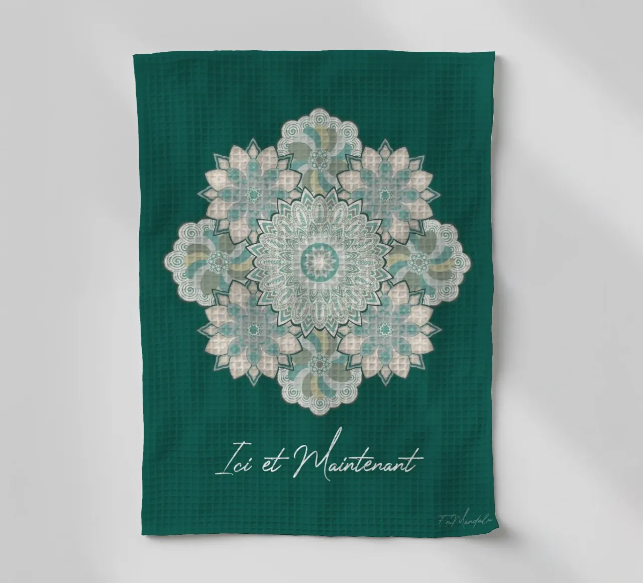Mandala, qui e ora canovaccio da cucina da Collection “Esprit Mandala"