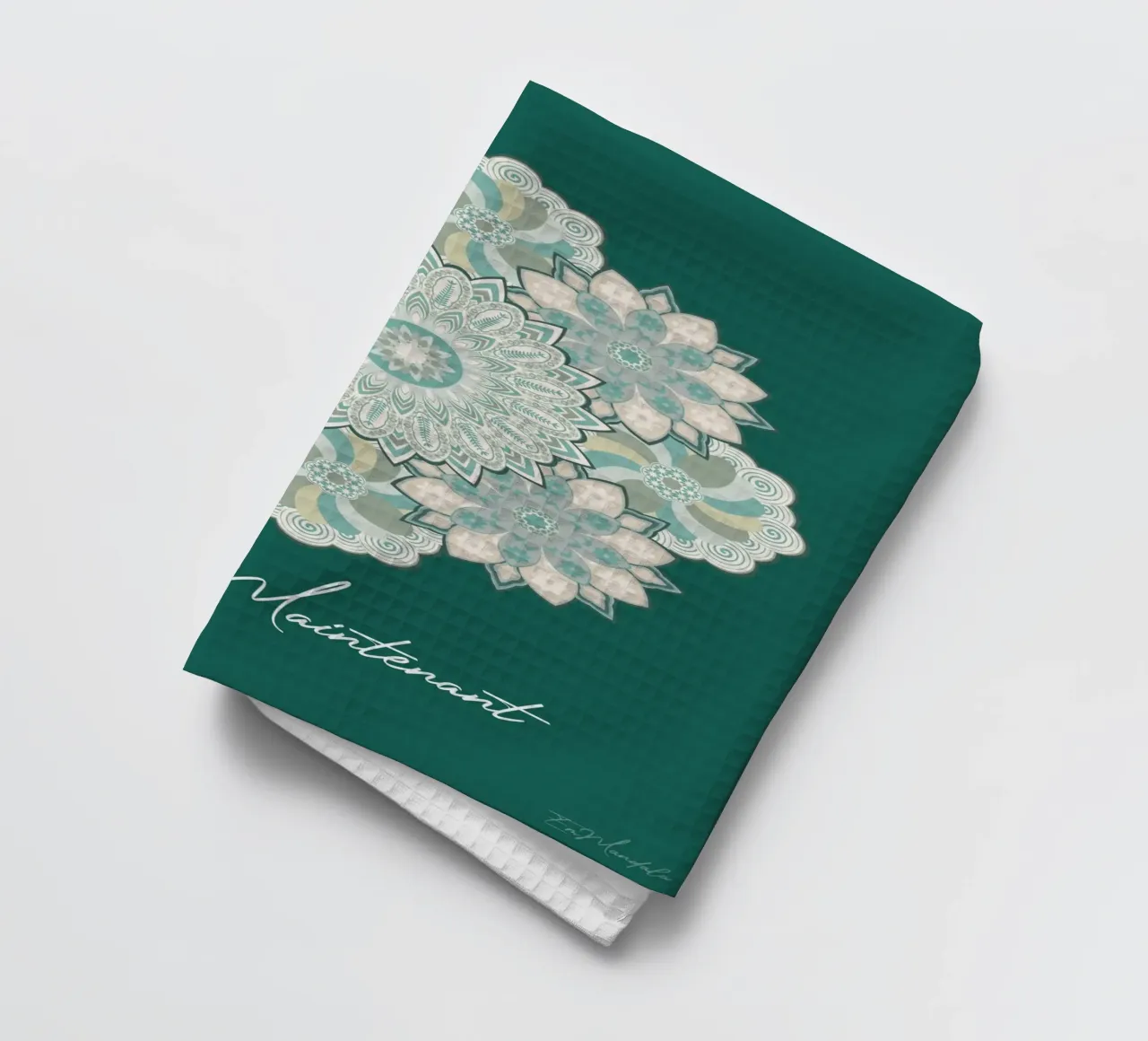 Mandala, qui e ora canovaccio da cucina da Collection “Esprit Mandala"