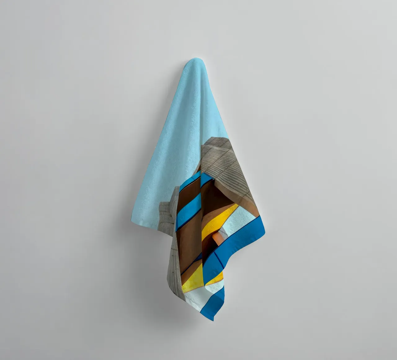 modern architecture building towel by Earthly Visions