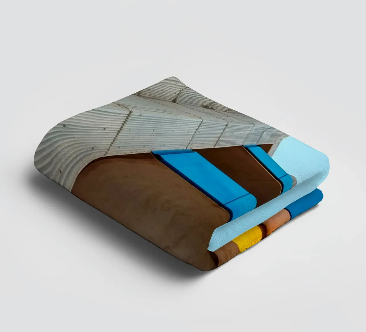 modern architecture building towel by Earthly Visions