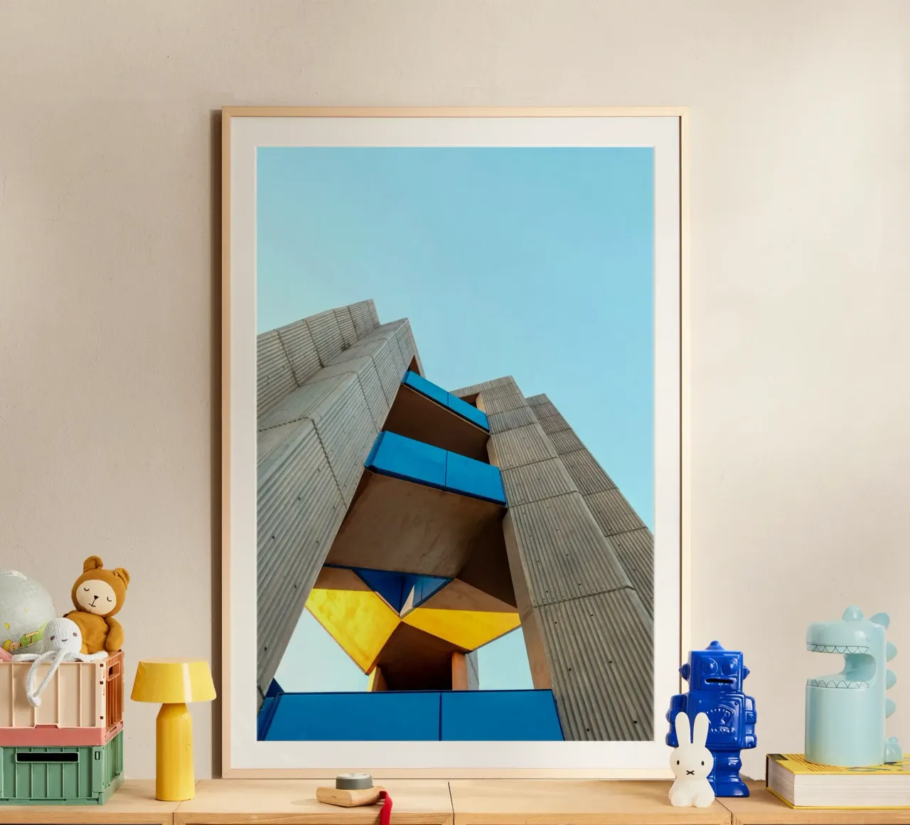 edificio di architettura moderna poster da Earthly Visions