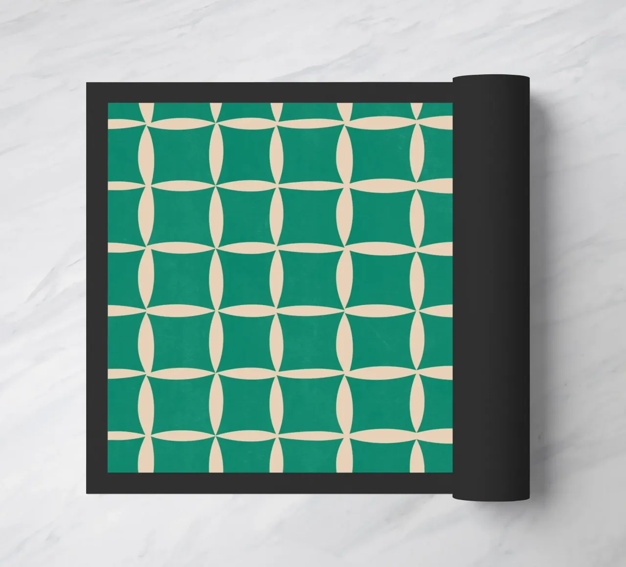 Repetitive pattern 44 doormat by Little Dean