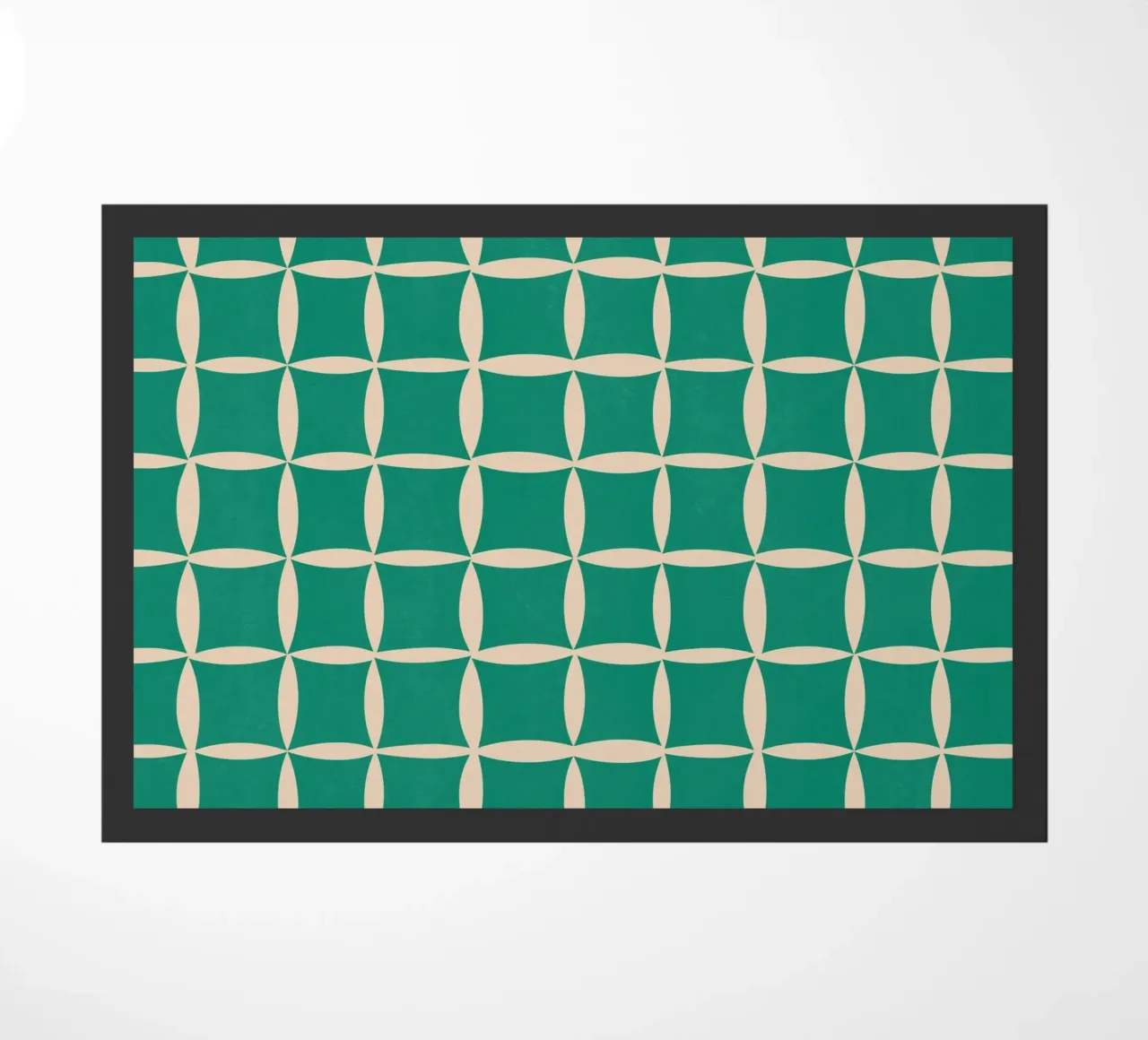 Repetitive pattern 44 doormat by Little Dean