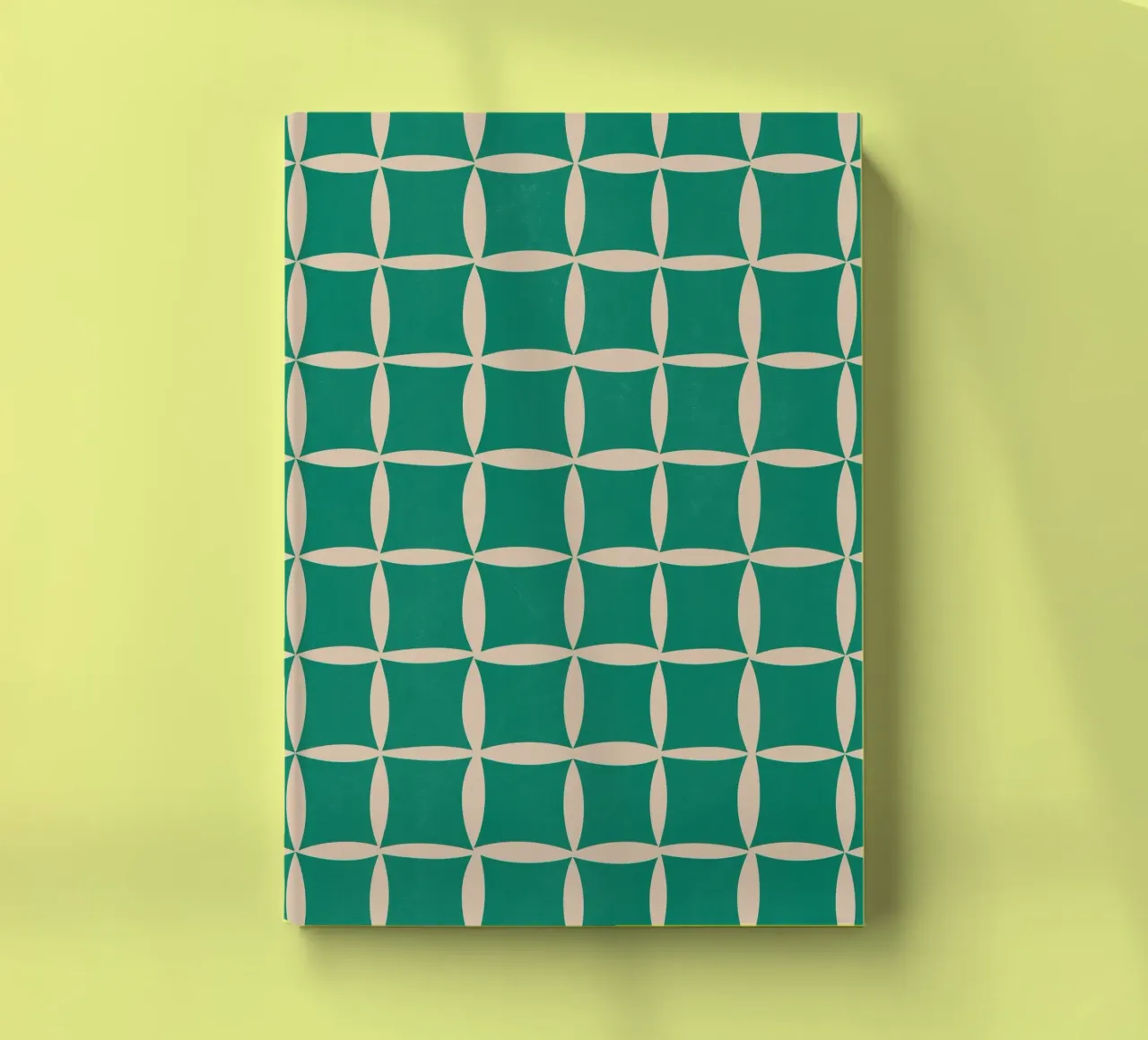 Repetitive pattern 44 notebook by Little Dean