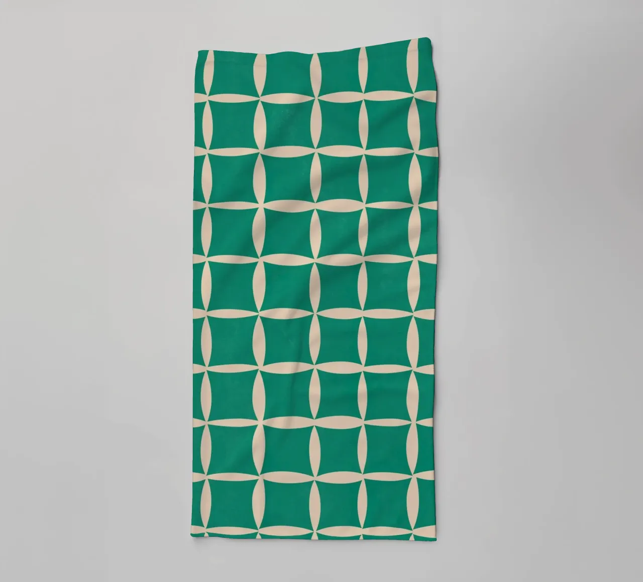 Repetitive pattern 44 towel by Little Dean