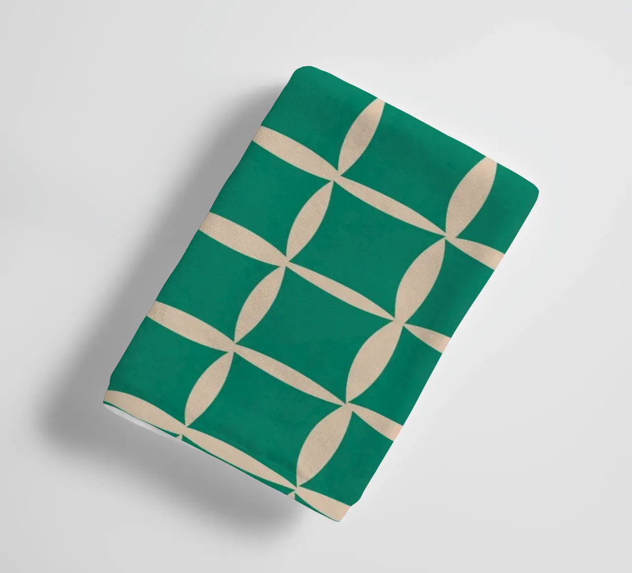 Repetitive pattern 44 towel by Little Dean