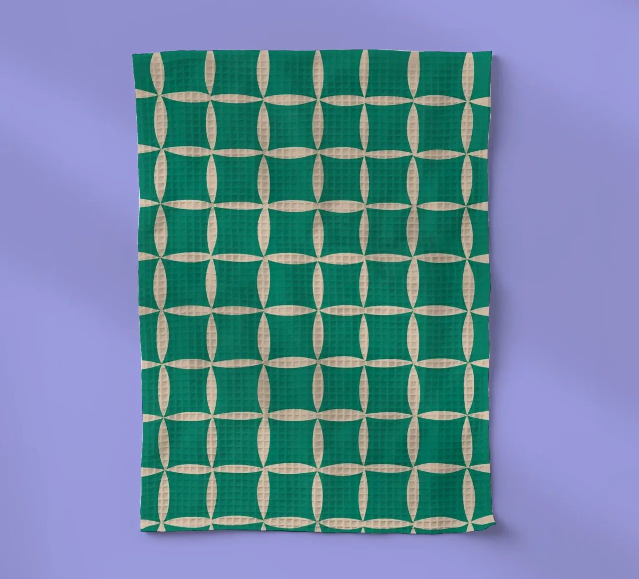 Repetitive pattern 44 tea towel by Little Dean