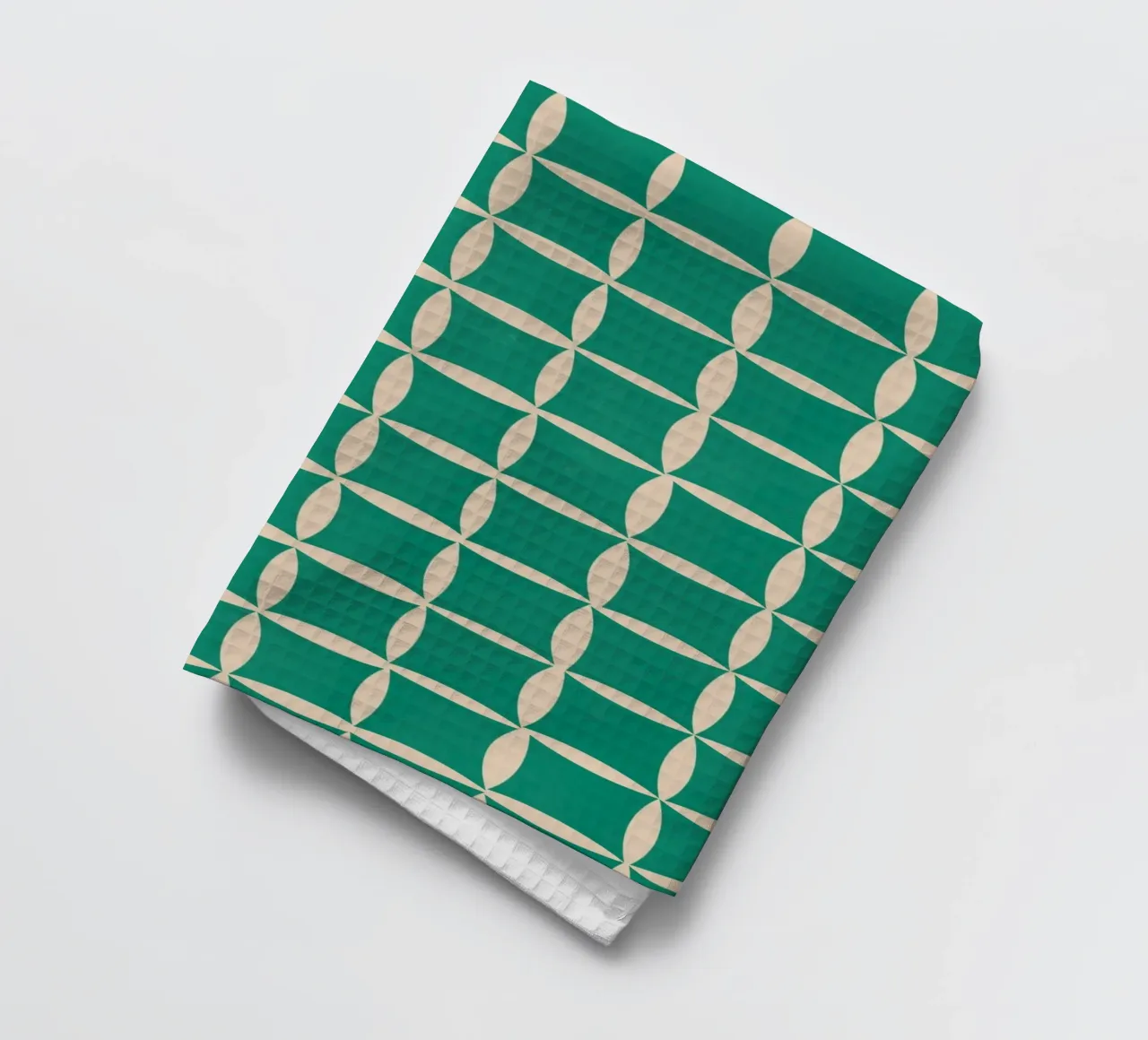 Repetitive pattern 44 tea towel by Little Dean