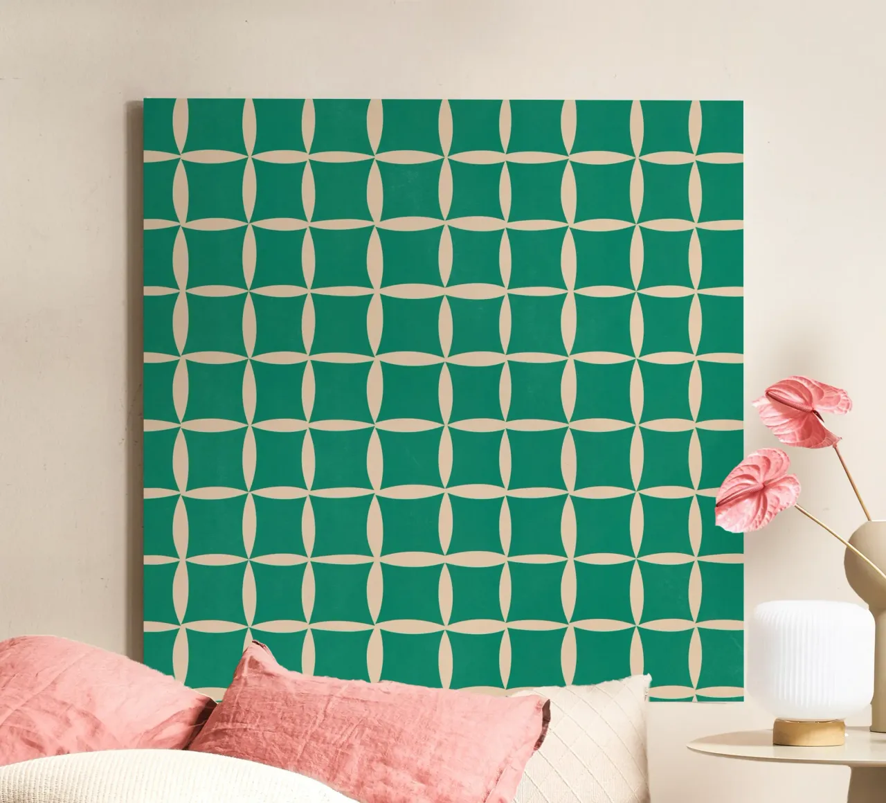 Repetitive pattern 44 canvas by Little Dean