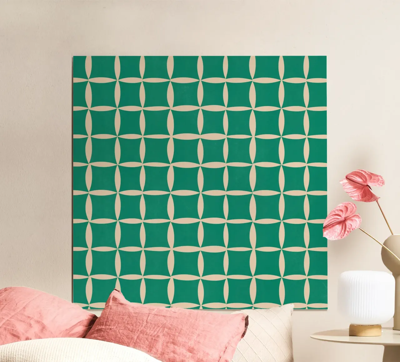 Repetitive pattern 44 poster by Little Dean