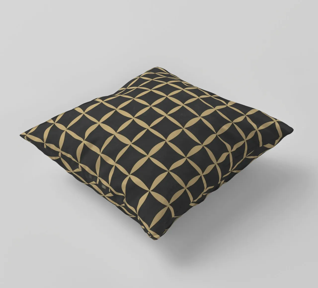 Repetitive pattern 45 decorative cushion by Little Dean