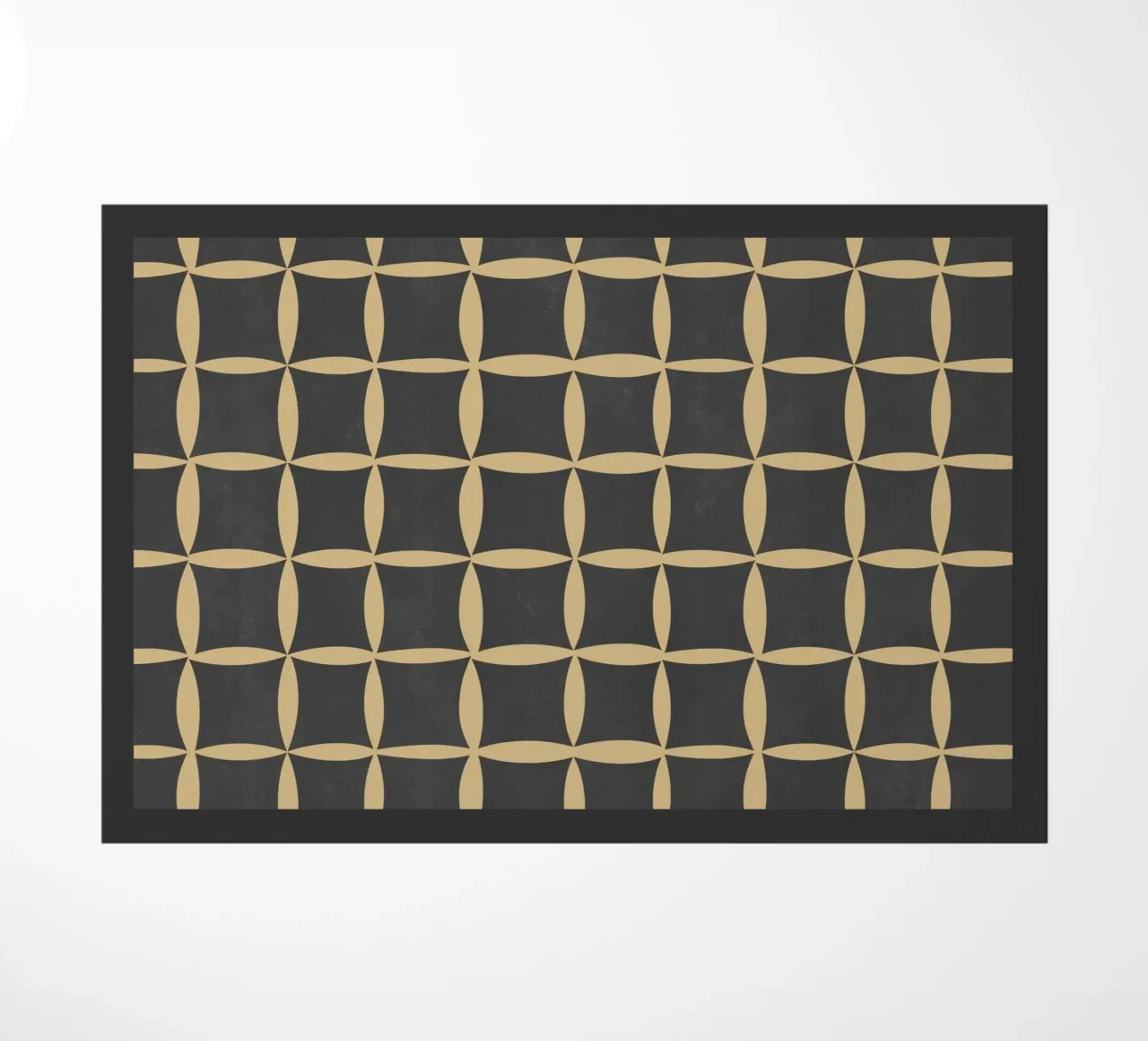 Repetitive pattern 45 doormat by Little Dean