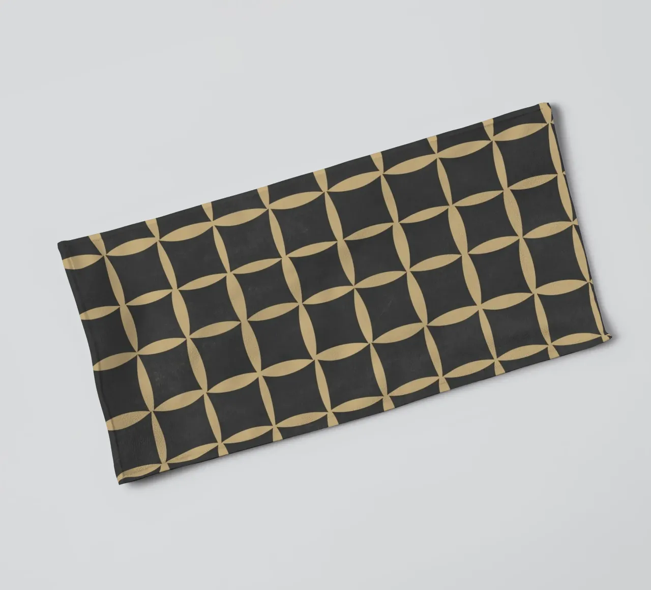 Repetitive pattern 45 towel by Little Dean