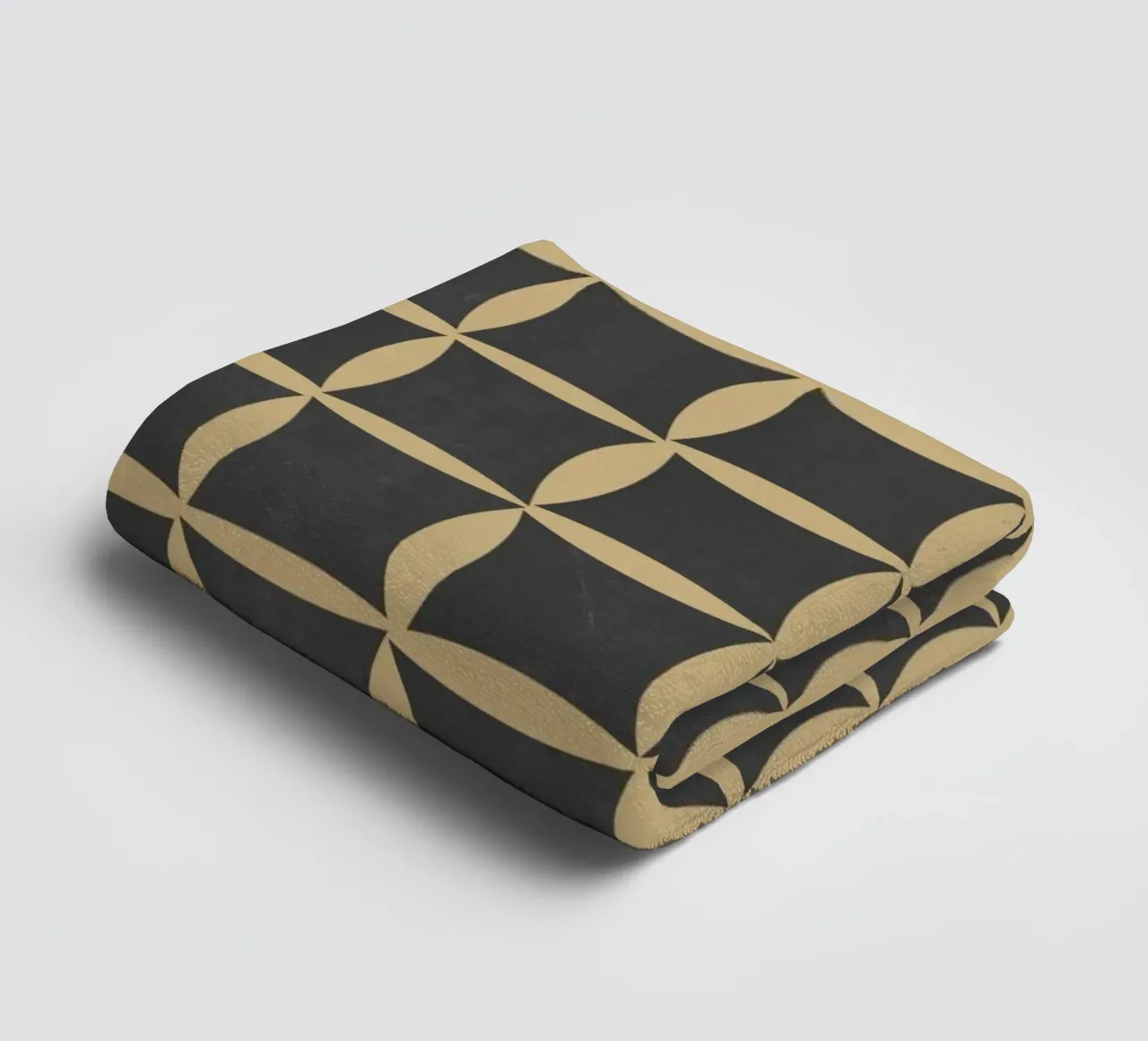Repetitive pattern 45 towel by Little Dean
